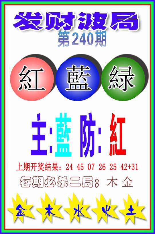 2024240期发财波局