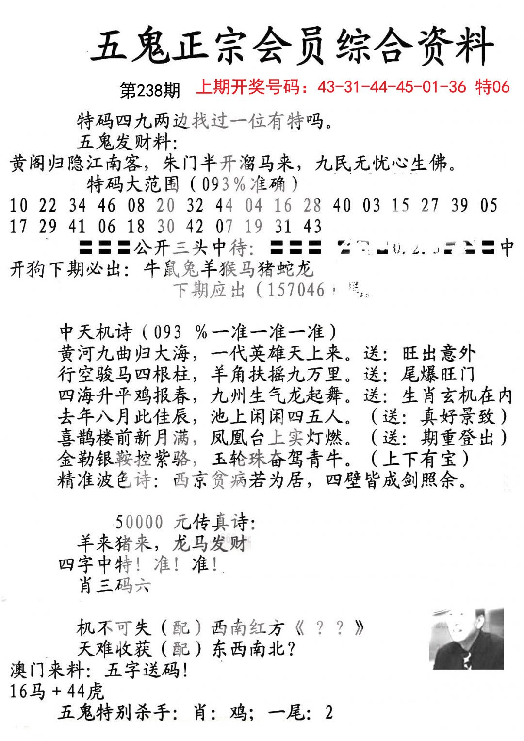 2024238期蛇报A