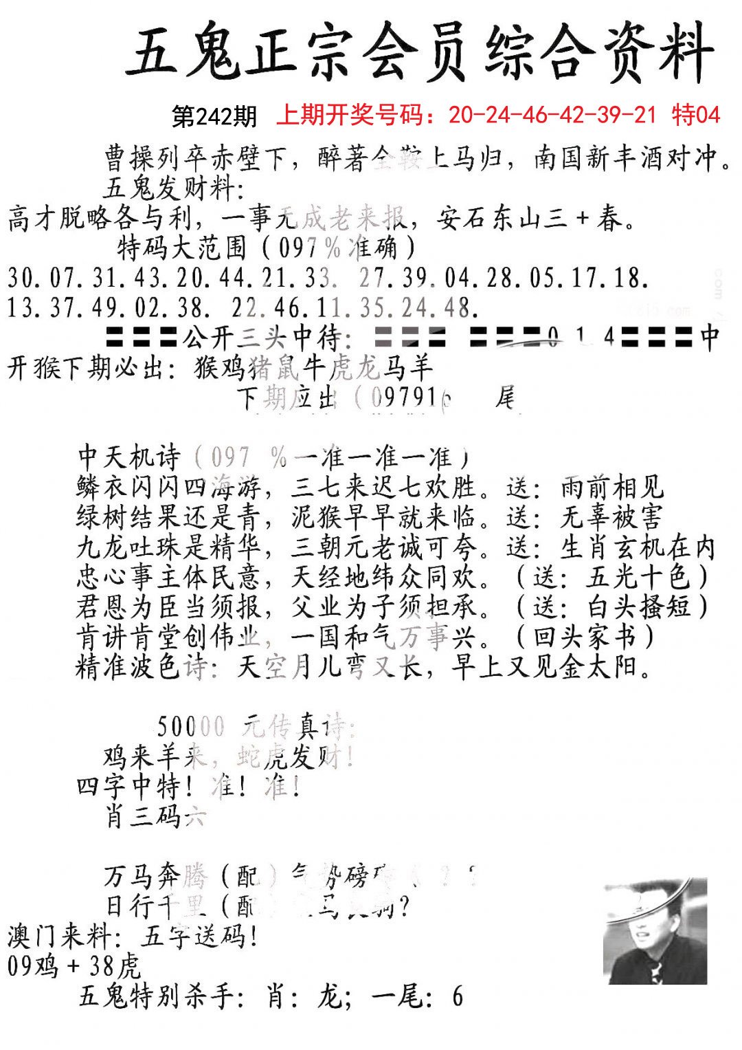 2024242期蛇报A