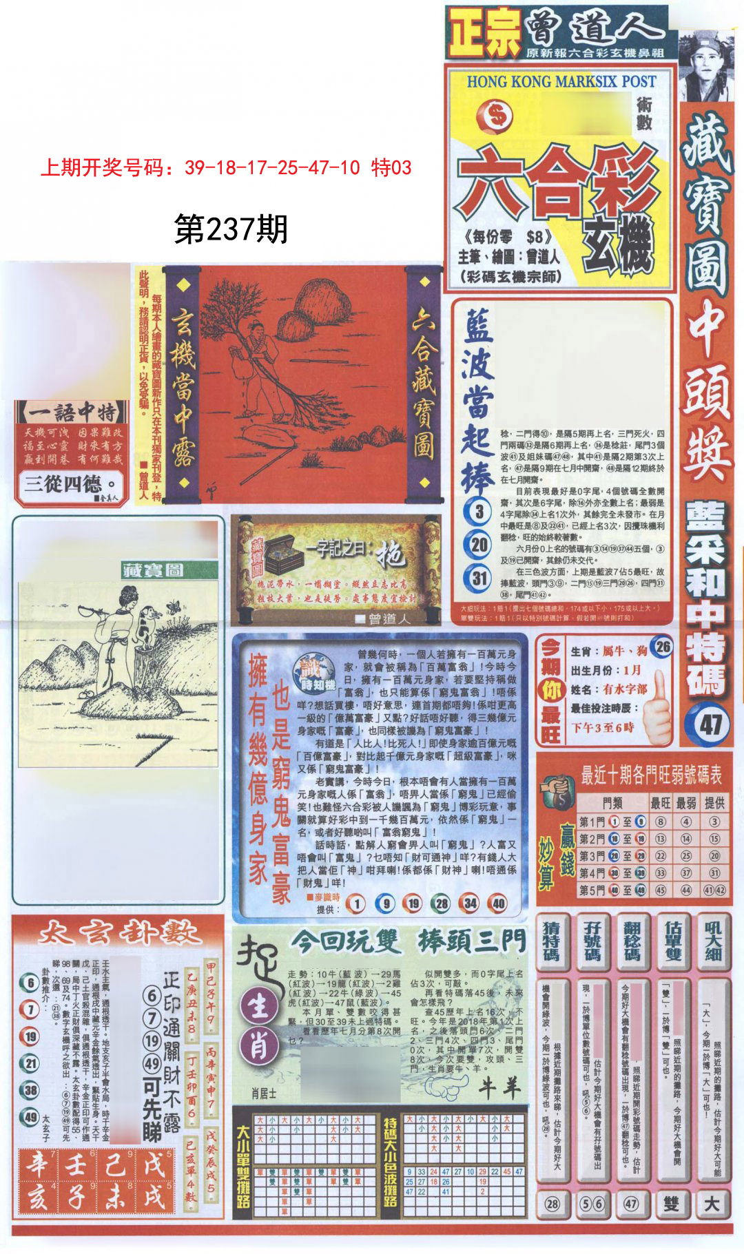2024237期新报跑狗A