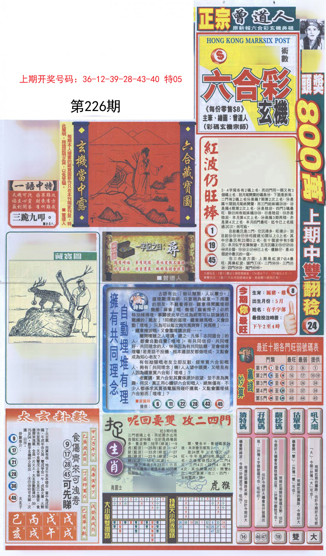 2024226期新报跑狗A
