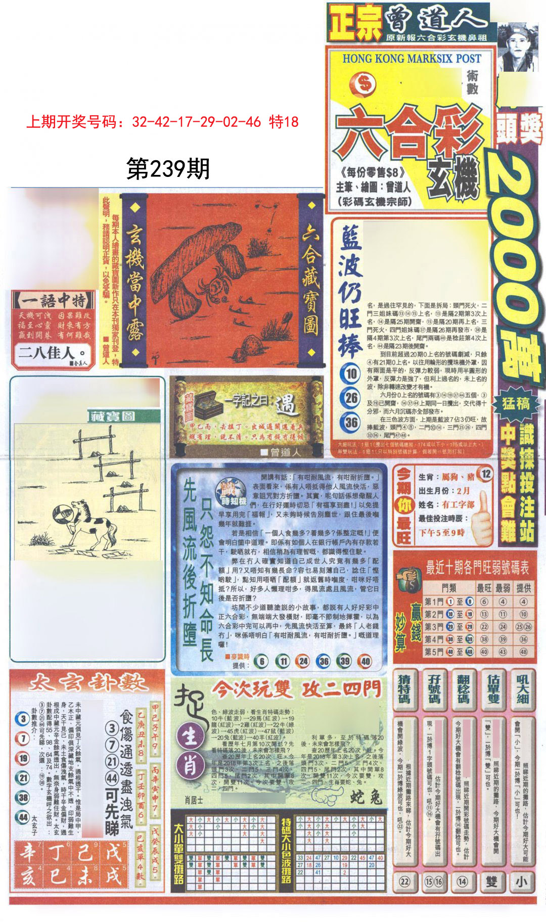 2024239期新报跑狗A