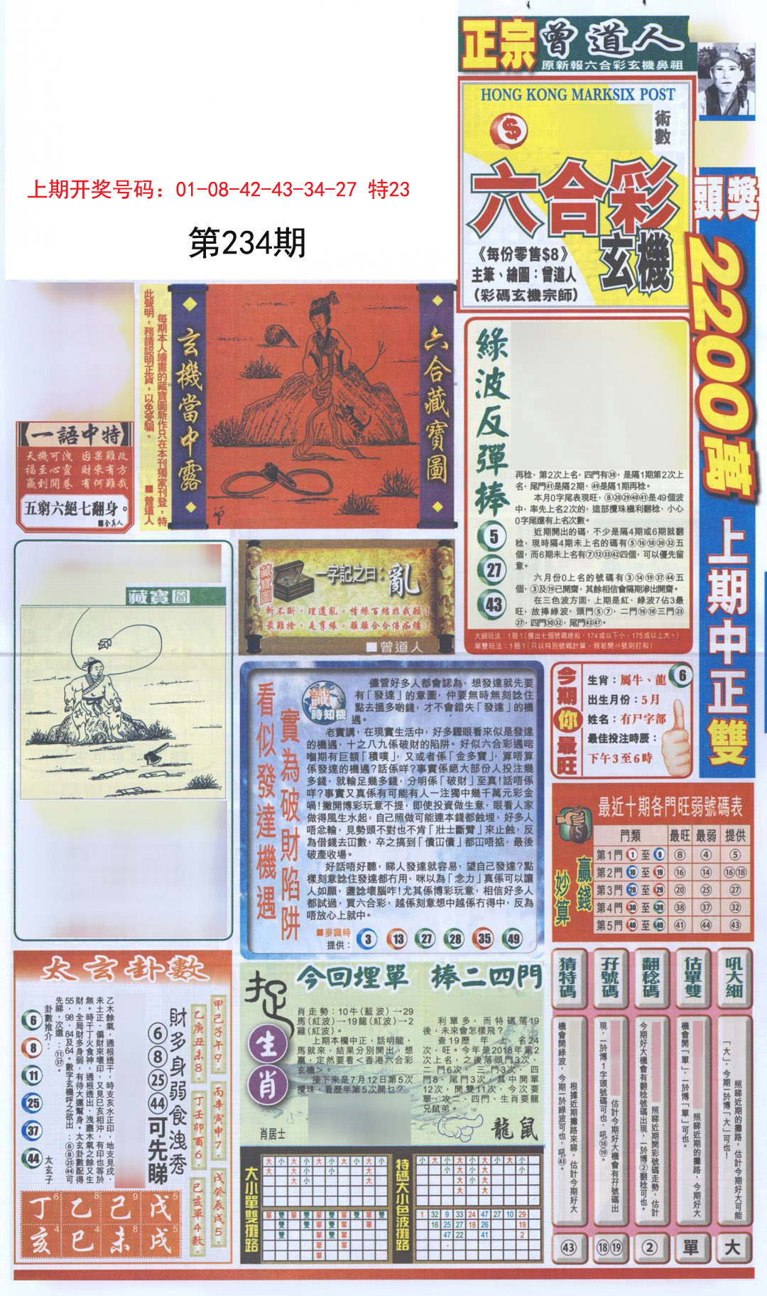 2024234期新报跑狗A