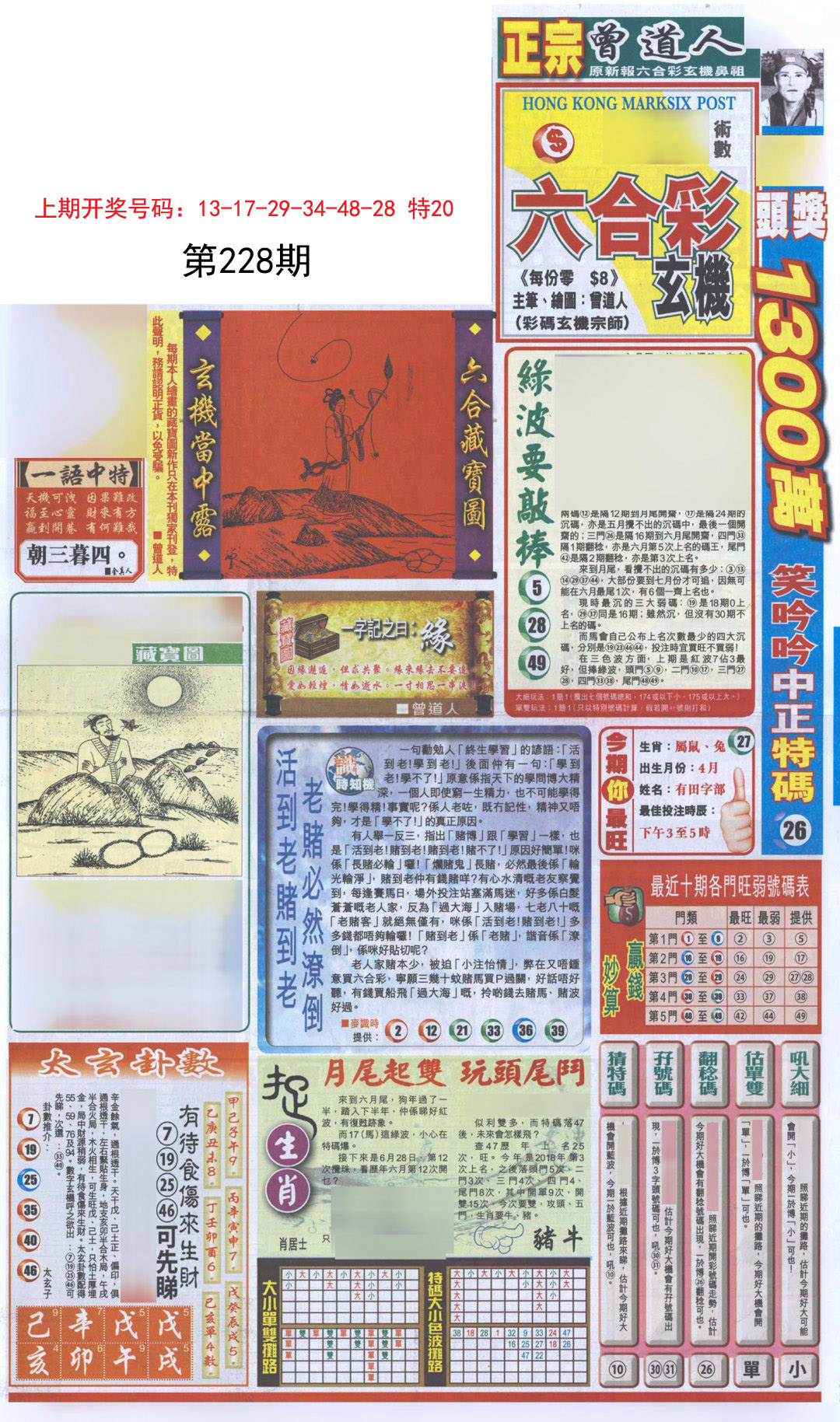 2024228期新报跑狗A