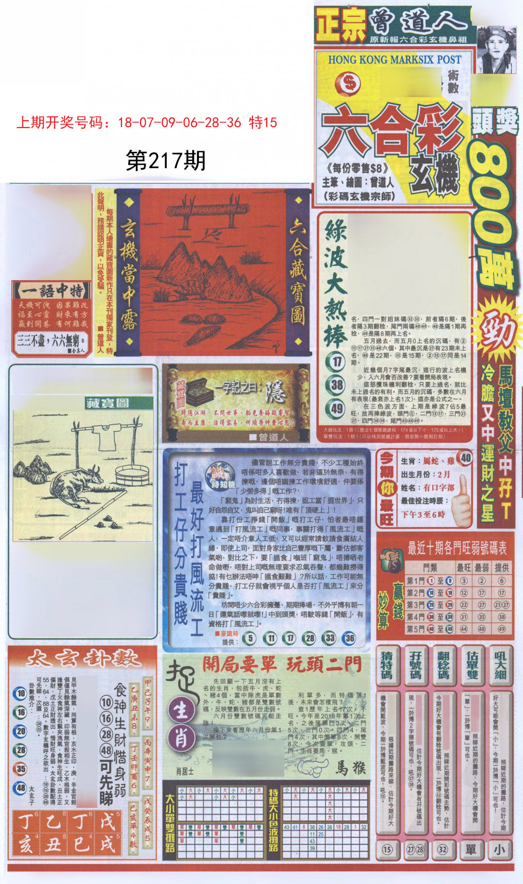 2024217期新报跑狗A