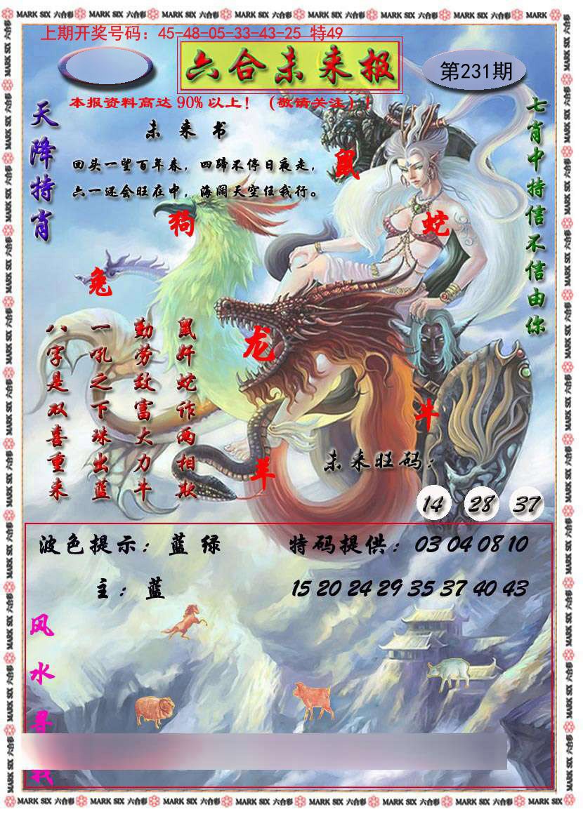 2024231期六合未来报