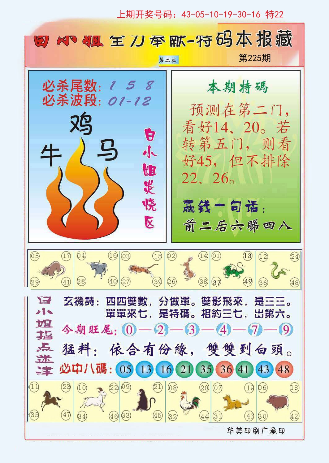 2024225期白小姐救世民B