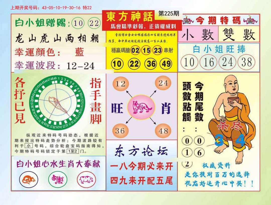 2024225期东方神话