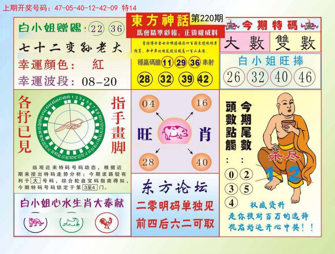 2024220期东方神话