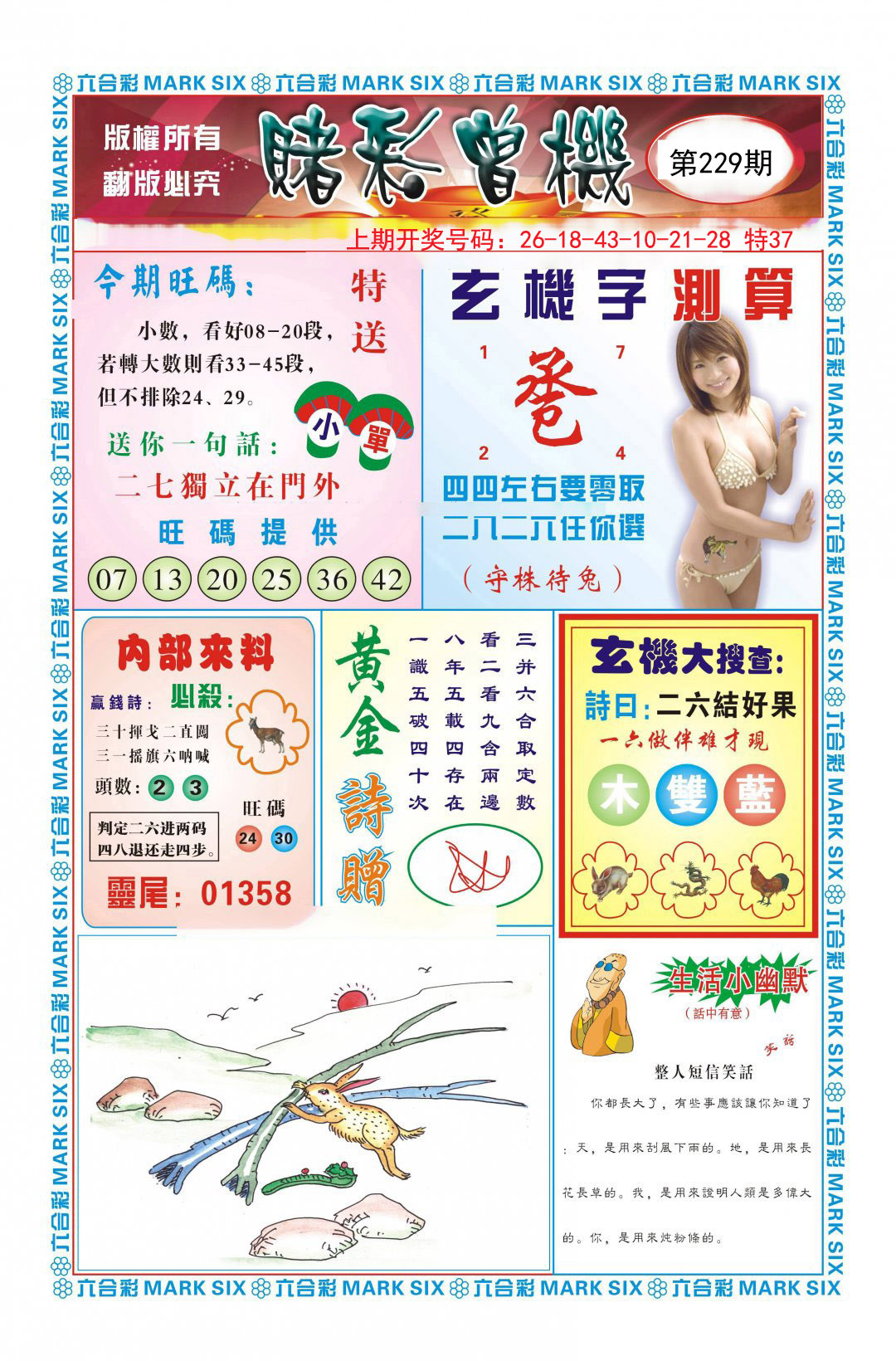 2024229期赌彩曾机