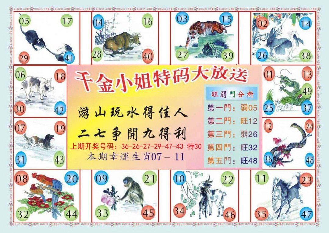 2024243期(新版)千金小姐B