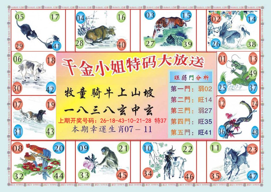 2024229期(新版)千金小姐B