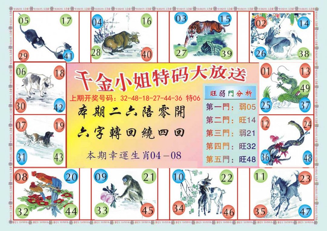 2024215期(新版)千金小姐B