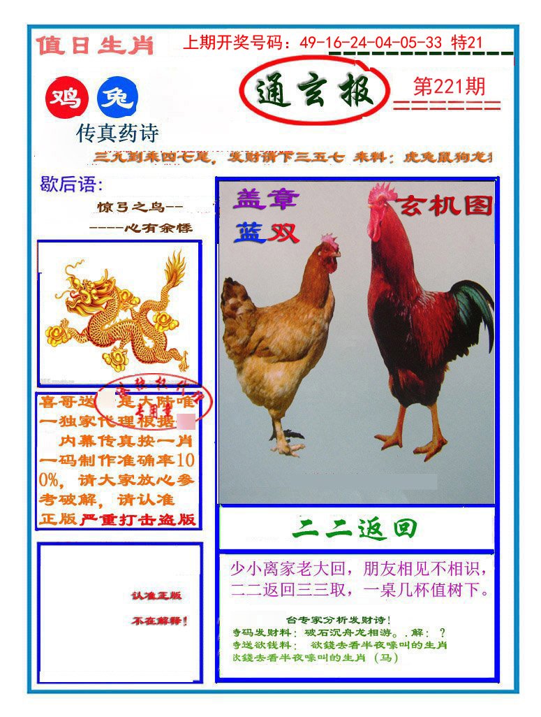 2024221期通玄报