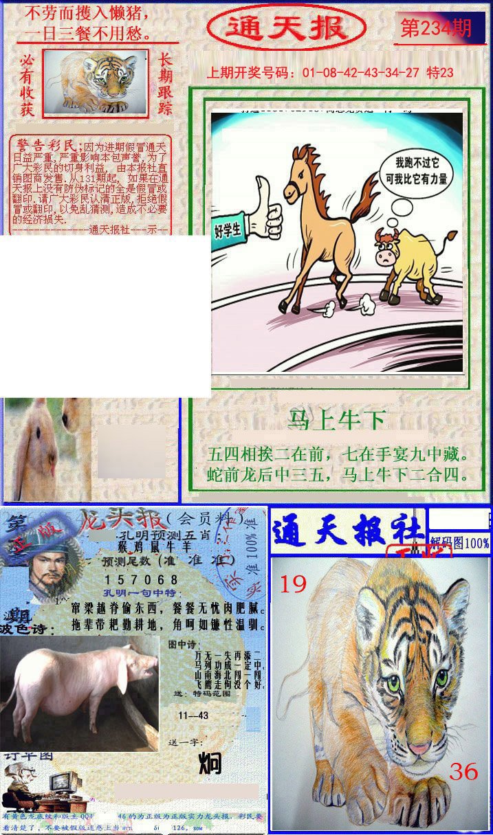 2024234期实力通天报
