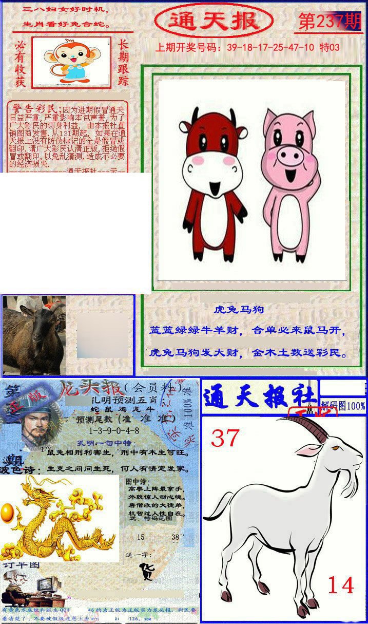2024237期实力通天报