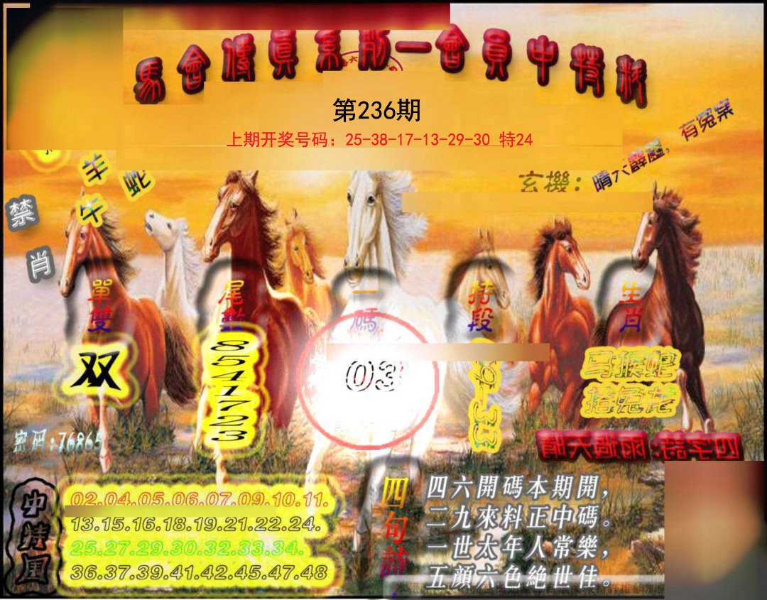 2024236期马会传真-会员报