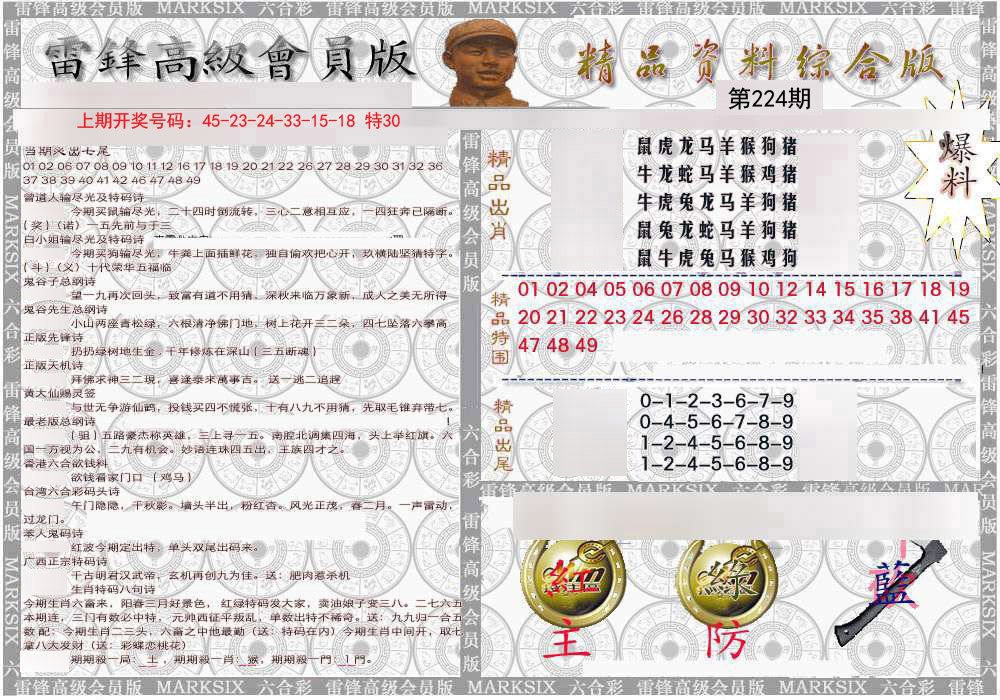 2024224期雷锋资料综合版