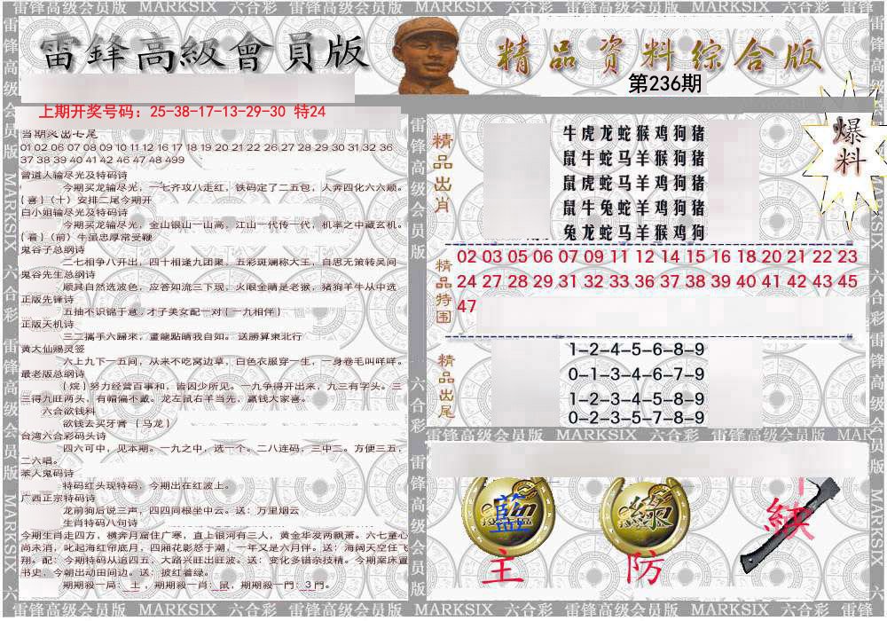 2024236期雷锋资料综合版