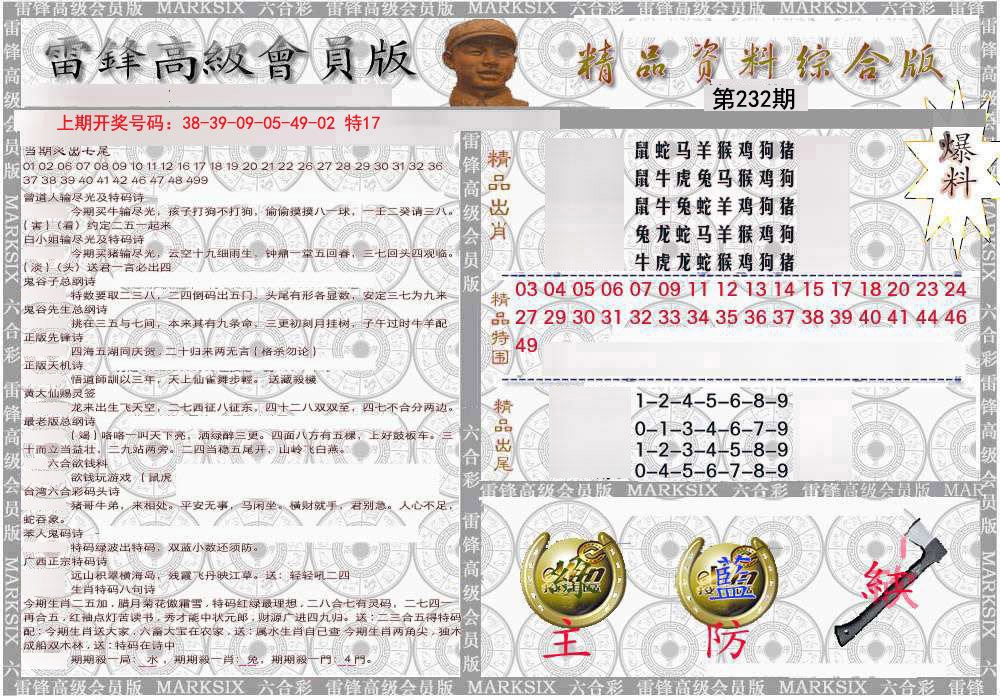 2024232期雷锋资料综合版