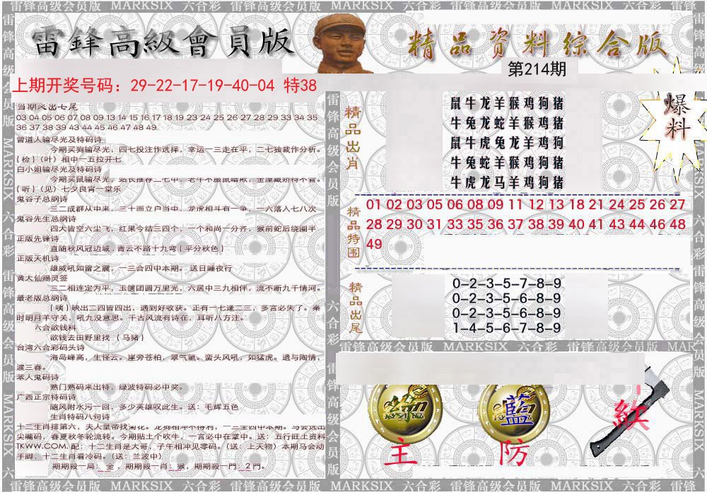 2024214期雷锋资料综合版