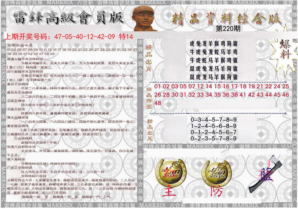 2024220期雷锋资料综合版
