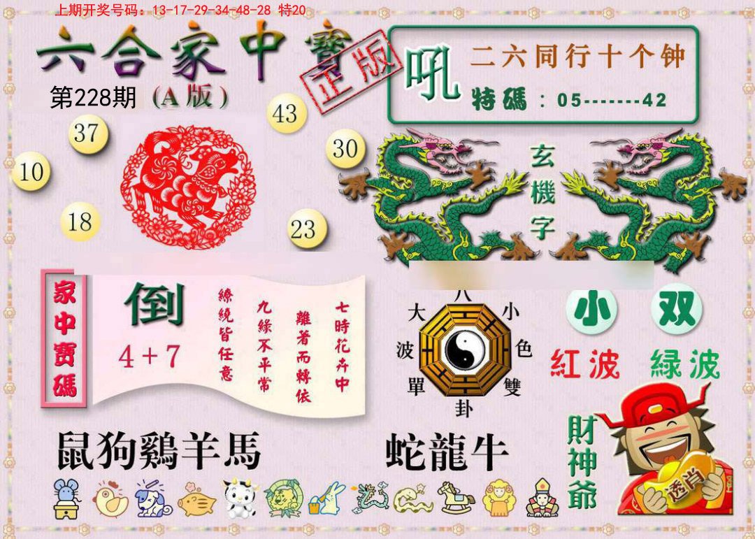 2024228期六合家中宝A