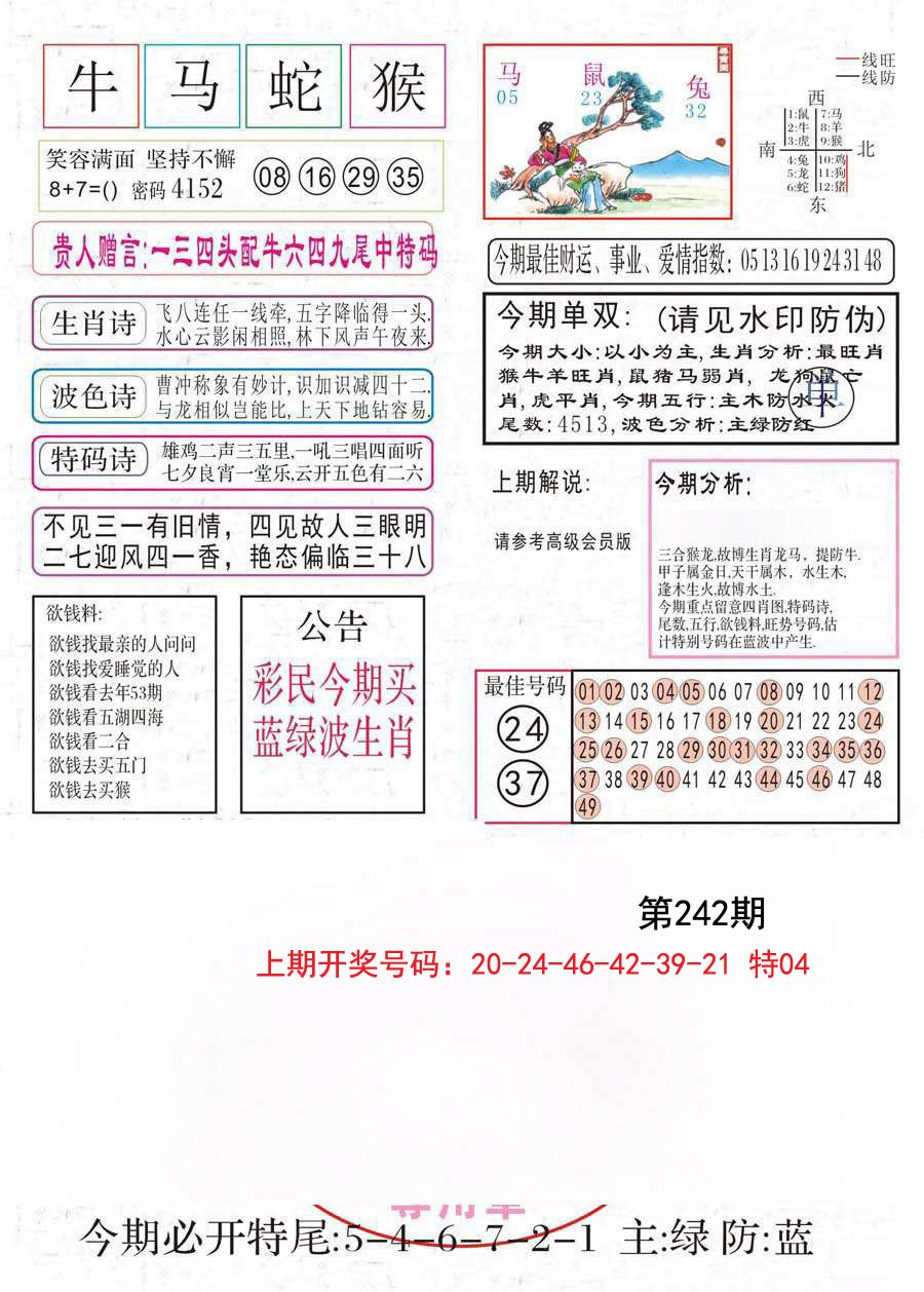 2024242期凤凰闲情A