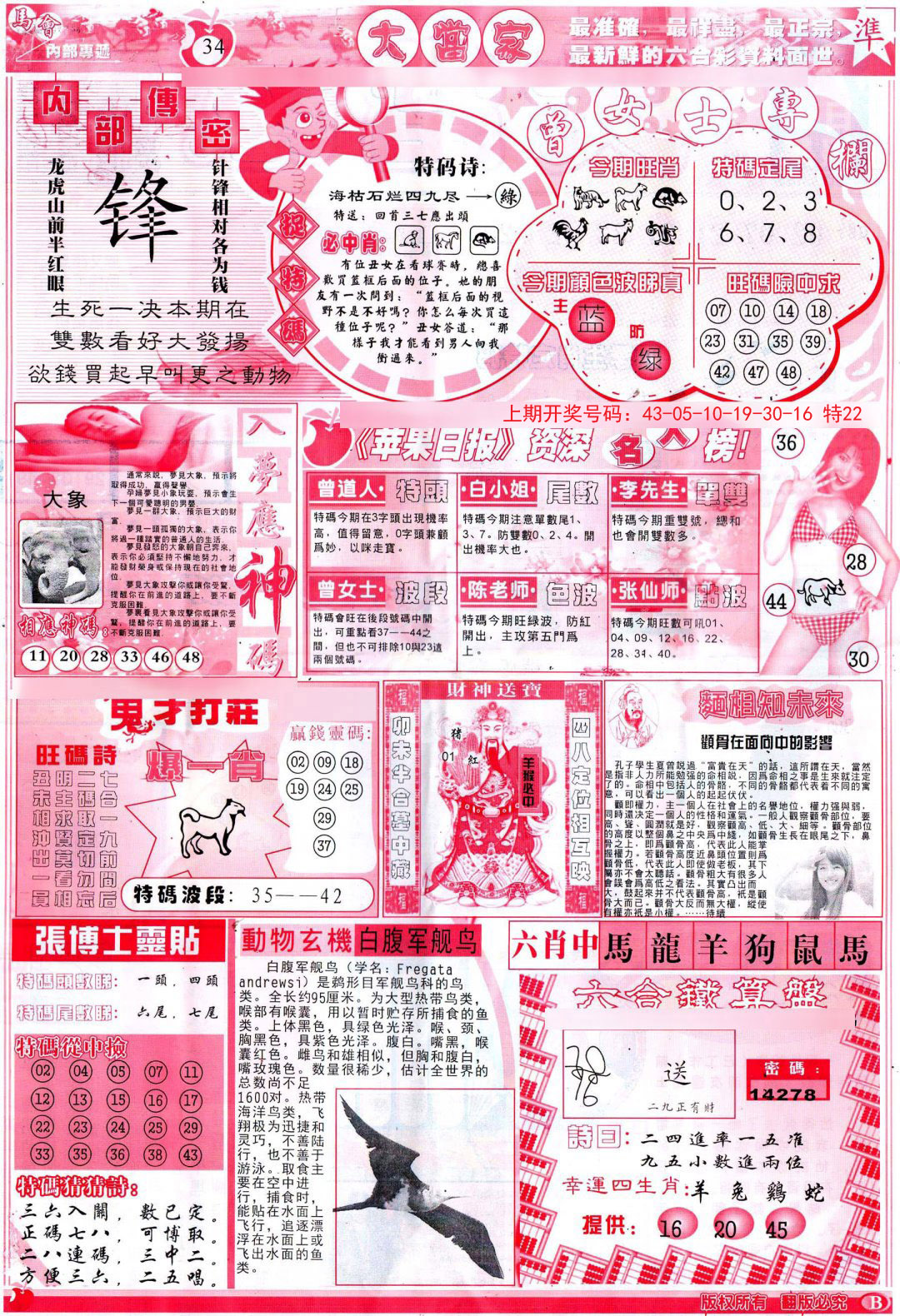 2024225期彩卷后庄B