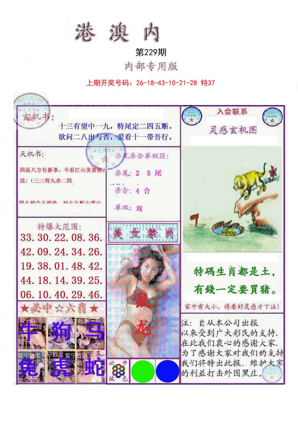 2024229期港澳内幕报