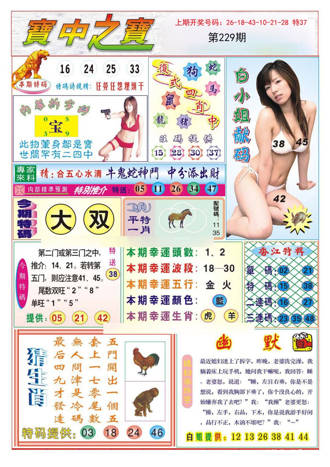 2024229期宝中之宝