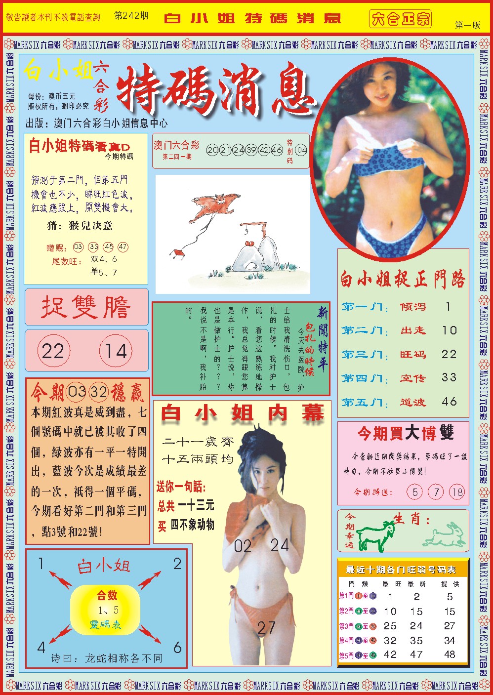 2024242期白小姐特码消息A