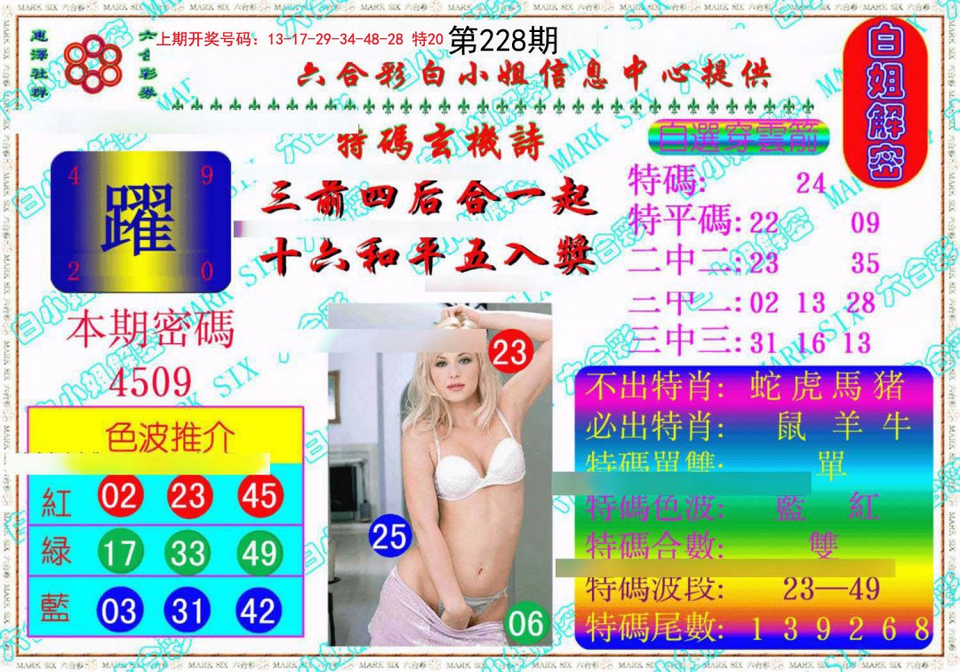 2024228期白姐解密《另版》