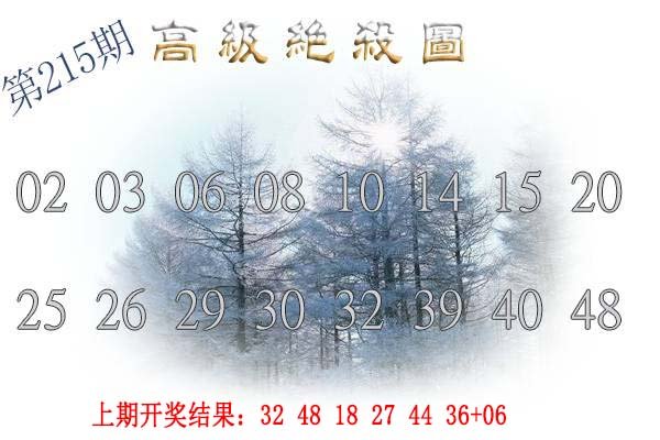 2024215期高级内部绝杀