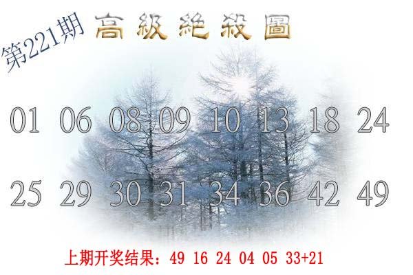 2024221期高级内部绝杀