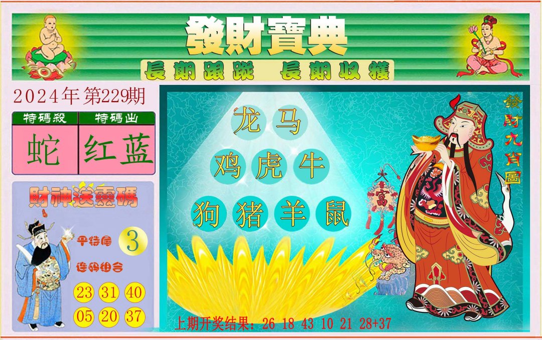 2024229期发财宝典