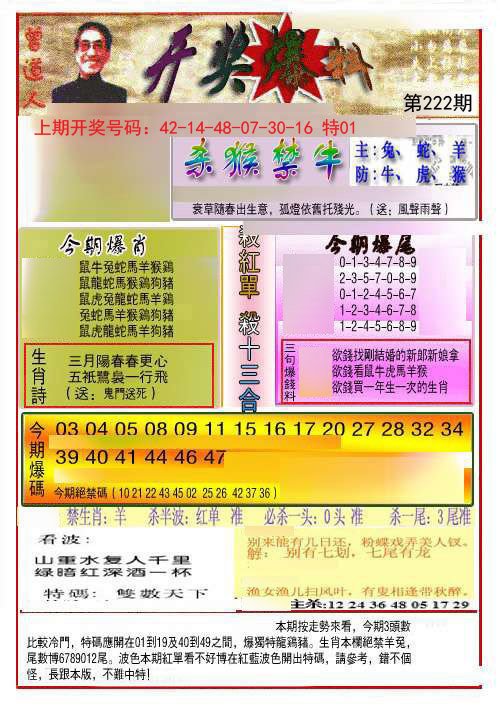 2024222期开奖爆料(新图推荐)