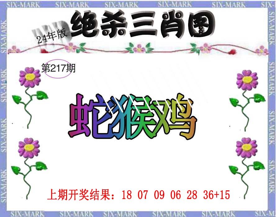 2024217期生财有道杀三肖