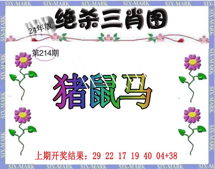 2024214期生财有道杀三肖