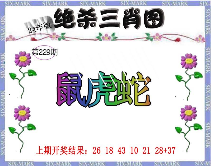 2024229期生财有道杀三肖