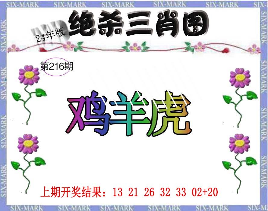 2024216期生财有道杀三肖
