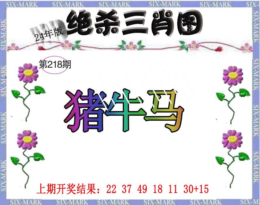 2024218期生财有道杀三肖