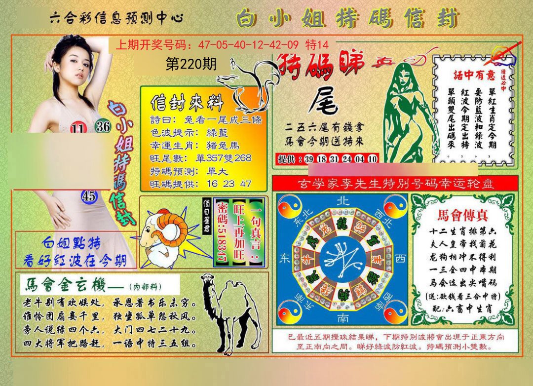 2024220期白小姐特码信封