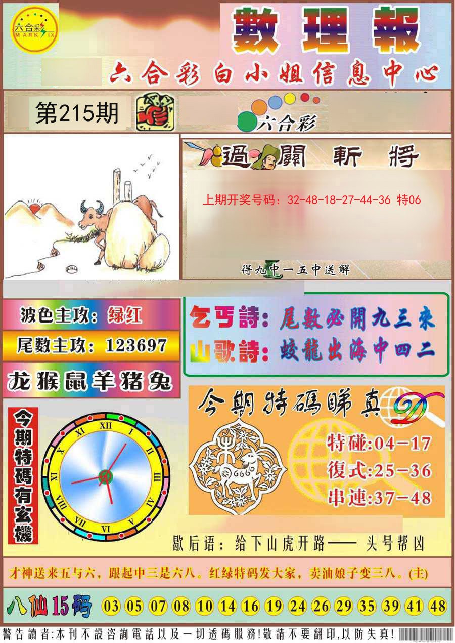 2024215期九龙数理报