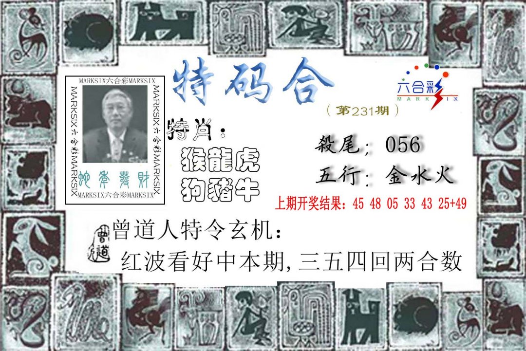 2024231期特准特码令
