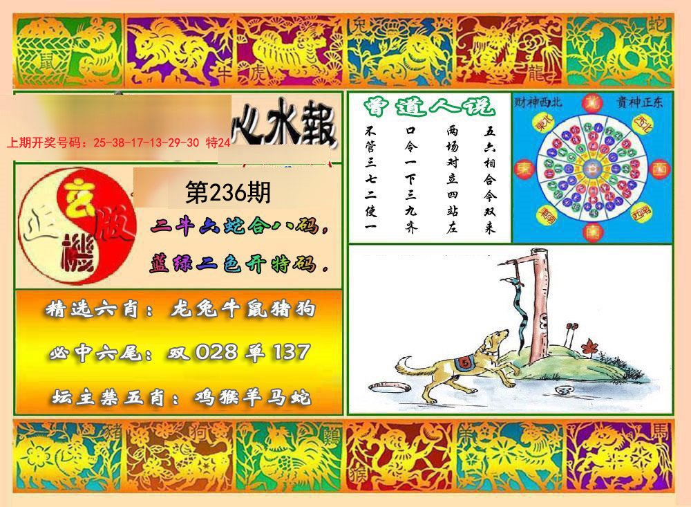 2024236期九龙心水报