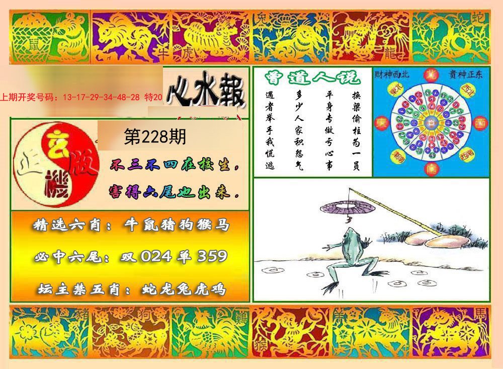 2024228期九龙心水报