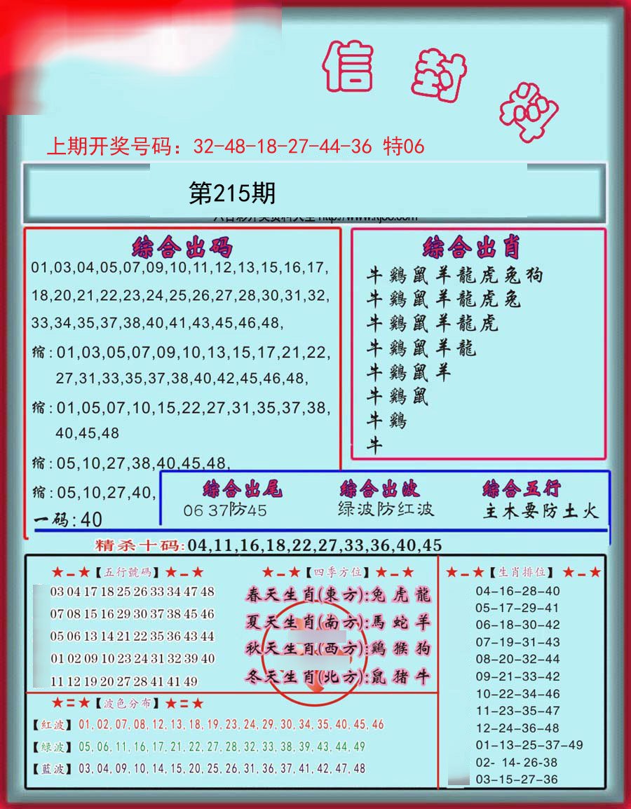 2024215期信封料