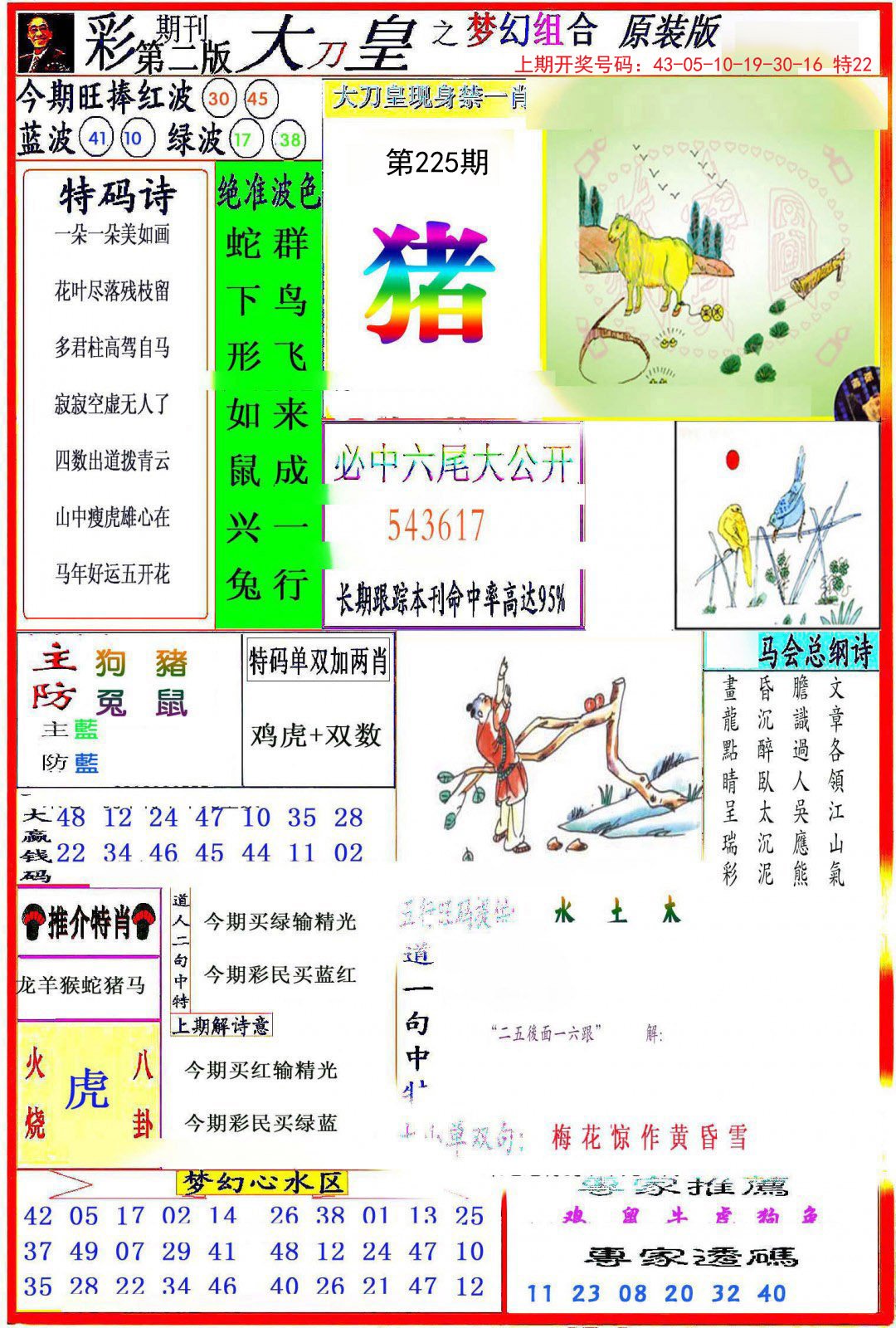 2024225期大刀皇之(梦幻组合)