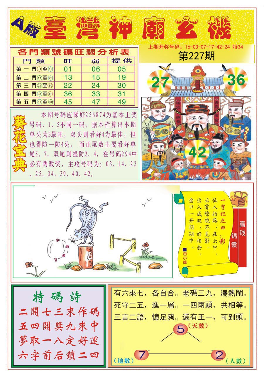 2024227期台湾神庙A